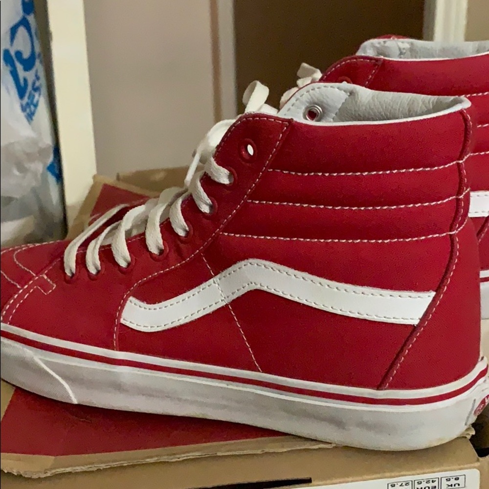 Red Vans - Picture 3 of 6
